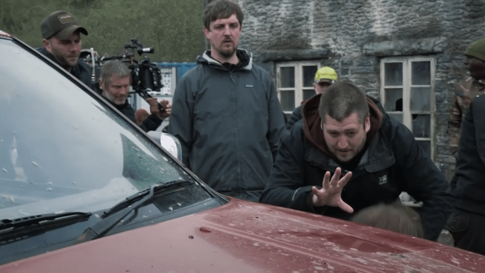  Director Gareth Evans leads cast and crew with his precise vision