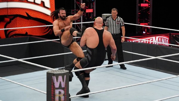  Drew McIntyre defended his WWE Title just 20 minutes after beating Brock Lesnar