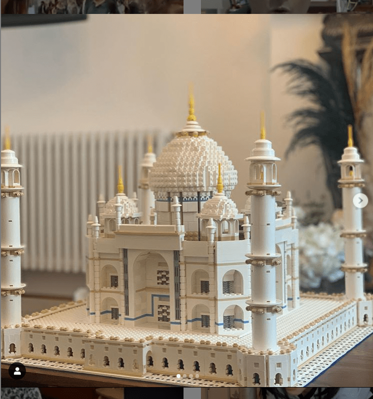  Jack built the Taj Mahal out of lego