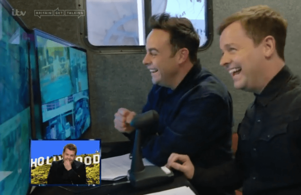  Ant and Dec pranked James back in 2016