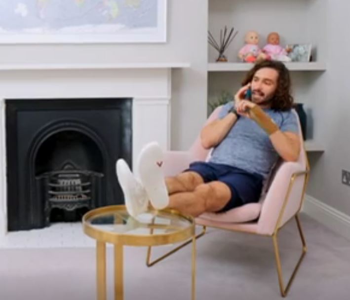  Joe Wicks ordered a massive pizza during his sketch