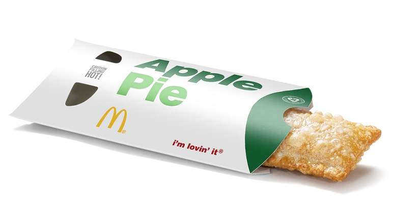  A McDonald's fan has recreated the restaurant chain's sumptuous apple pie dessert at home