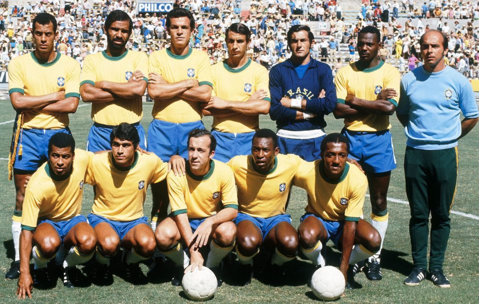  The 1970 Brazil team have the best kit of all time, according to voters