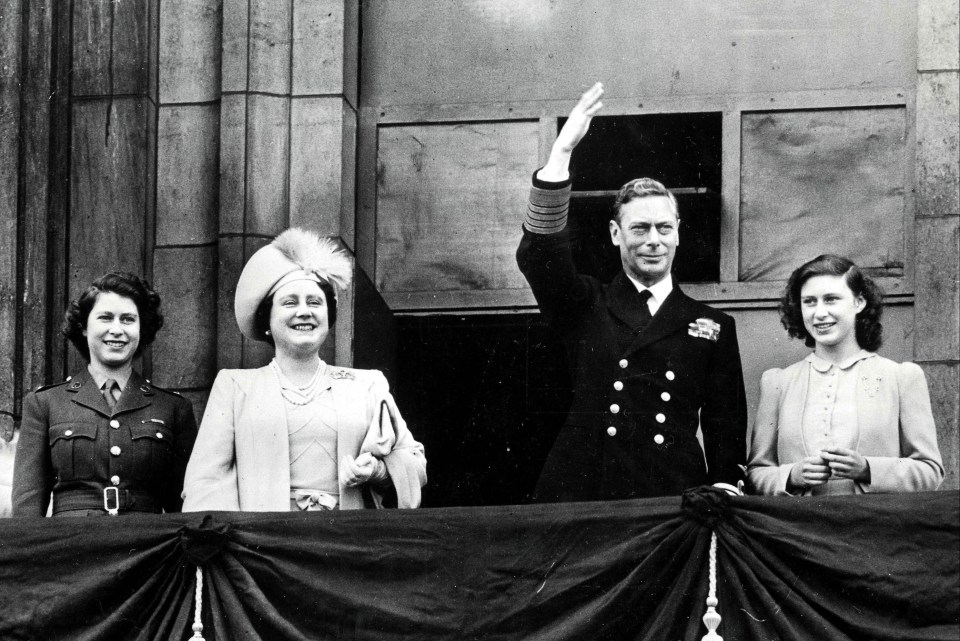 The Queen and Princess Margaret snuck out for a night of frivolity on the streets of London in 1945