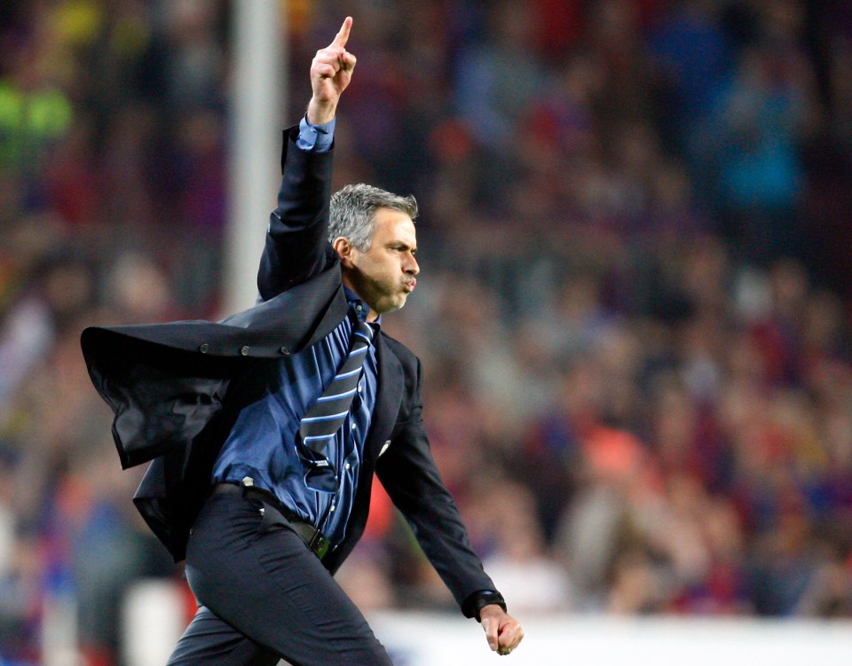  Mourinho described the second leg defeat as the best of his life as Inter Milan went through 3-2 on aggregate