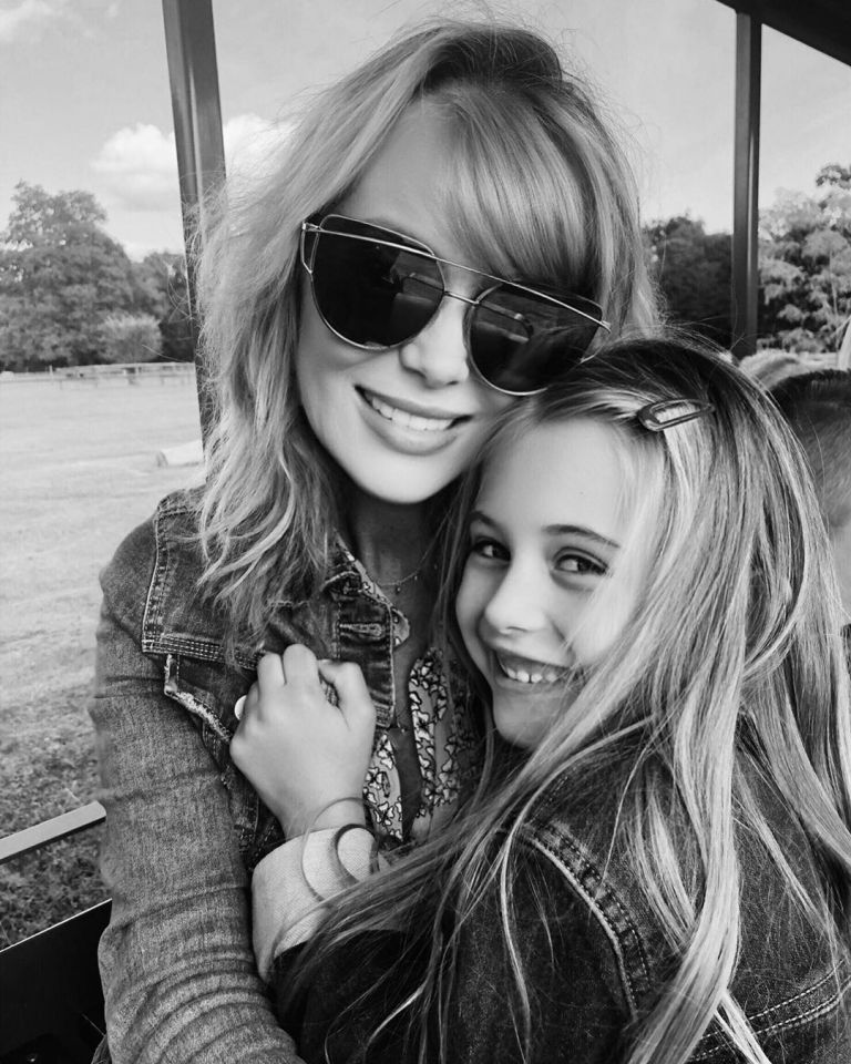  Amanda Holden's daughter Hollie, eight, claimed Simon Cowell and Lauren Silverman had split during her mum's Instagram live