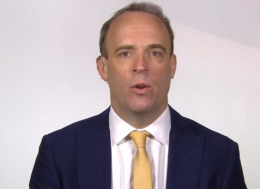  Dominic Raab revealed hairdressers, pubs and restaurants won't open til July 4 at the earliest