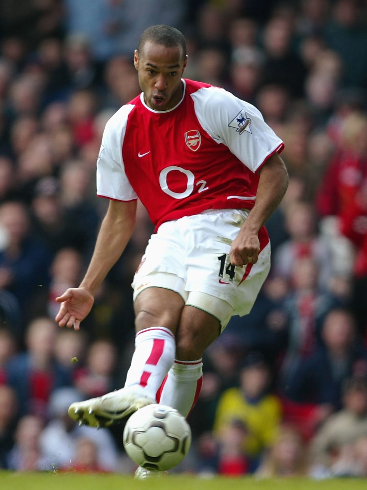  Striker, Thierry Henry