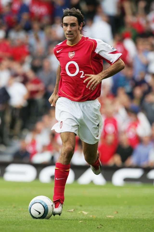  Right-midfield Robert Pires