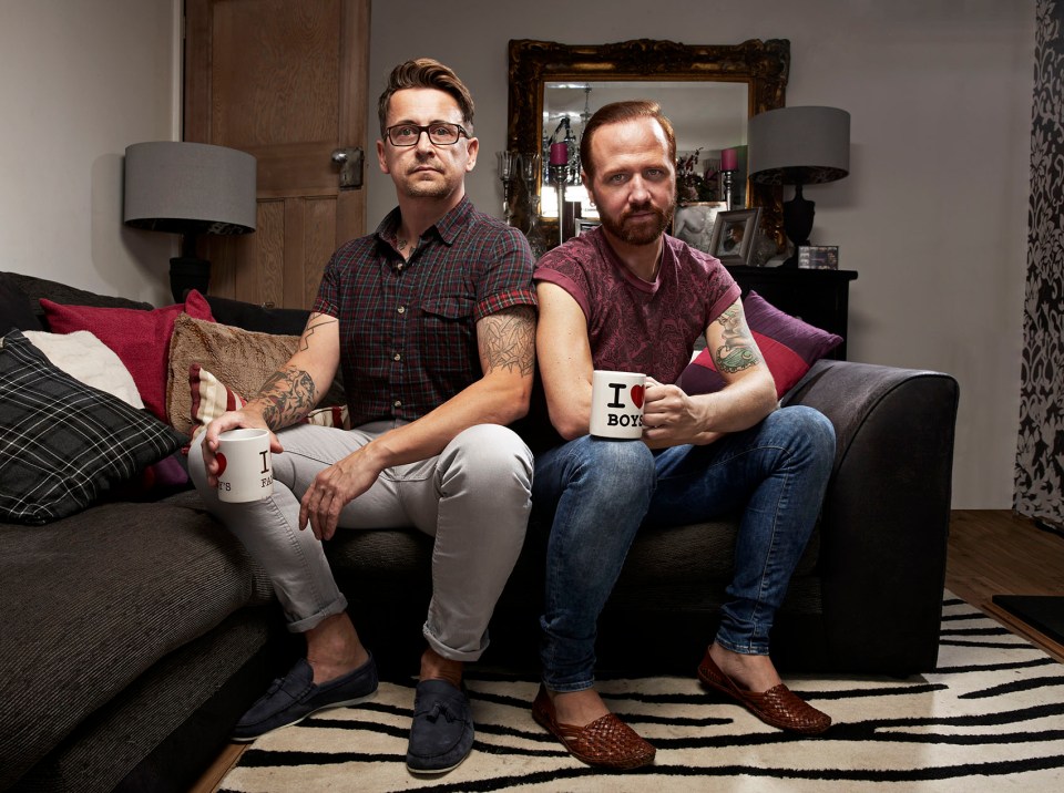  Chris Ashby-Steed and Stephen Webb on Gogglebox