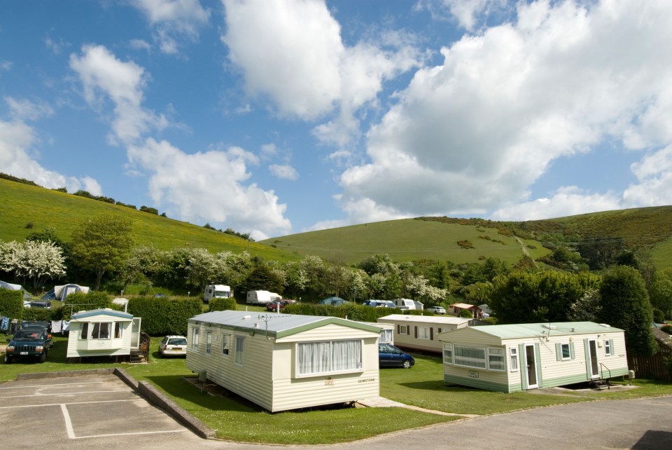 A trip with the family at a caravan park in the UK is optimistic for the summer