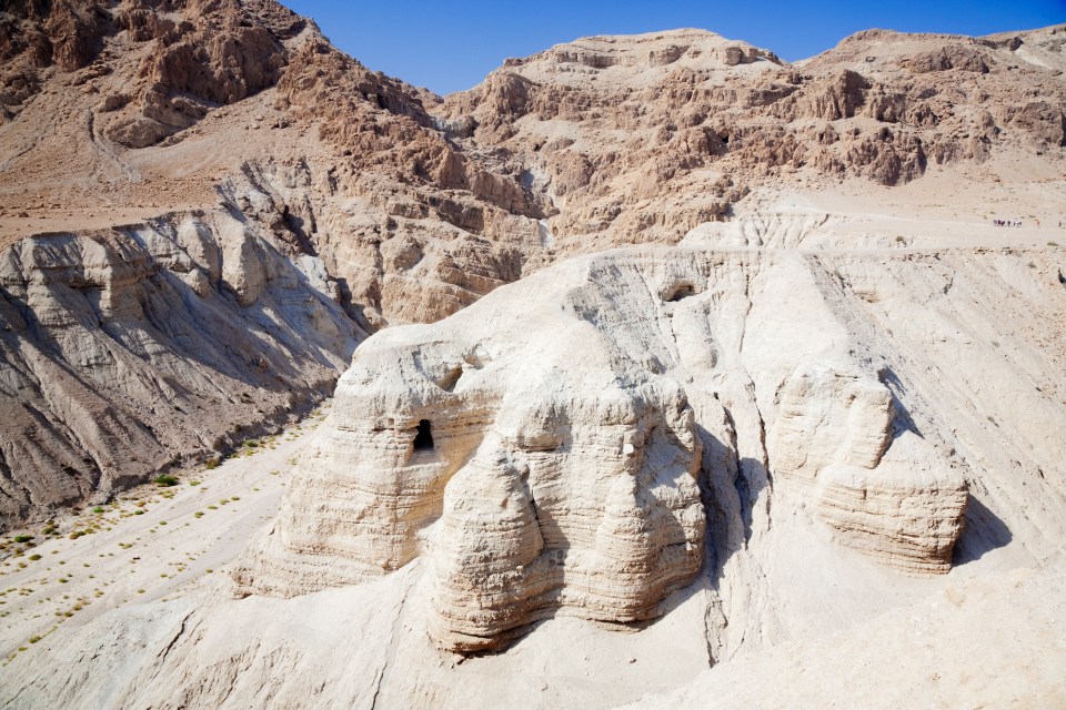 Cave number 4 where some of the scrolls were found