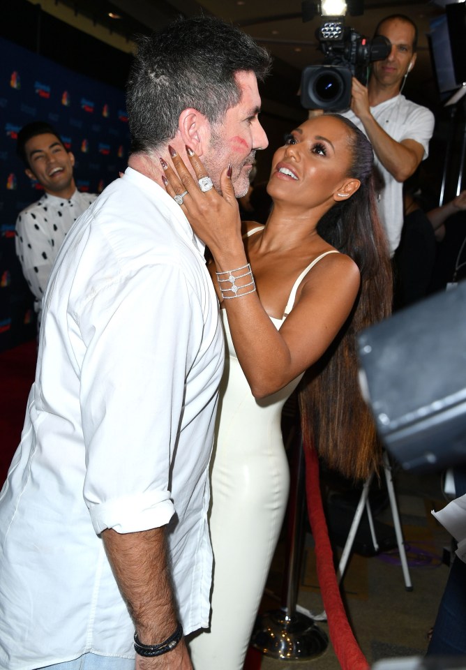  Simon Cowell has been accused of having an affair with his former co-star Mel B