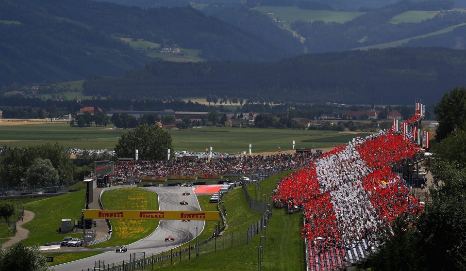  The Red Bull Ring's remote location is thought to be a boost to hosting a safe race