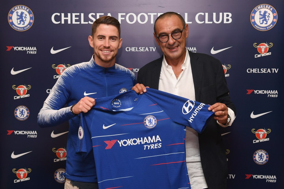  Jorginho and Sarri could be reunited yet again