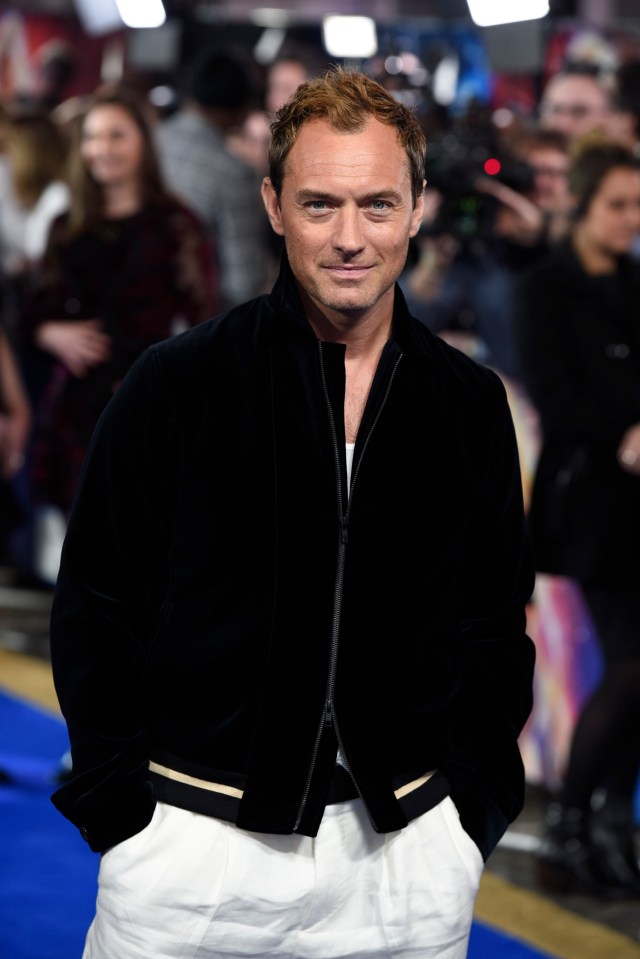 Jude Law is a Hollywood star with a big family life