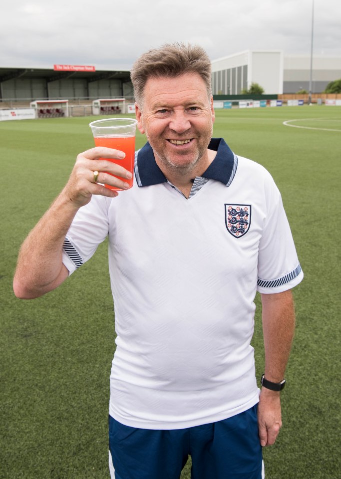  Chris Waddle now works as a BBC footie analyst