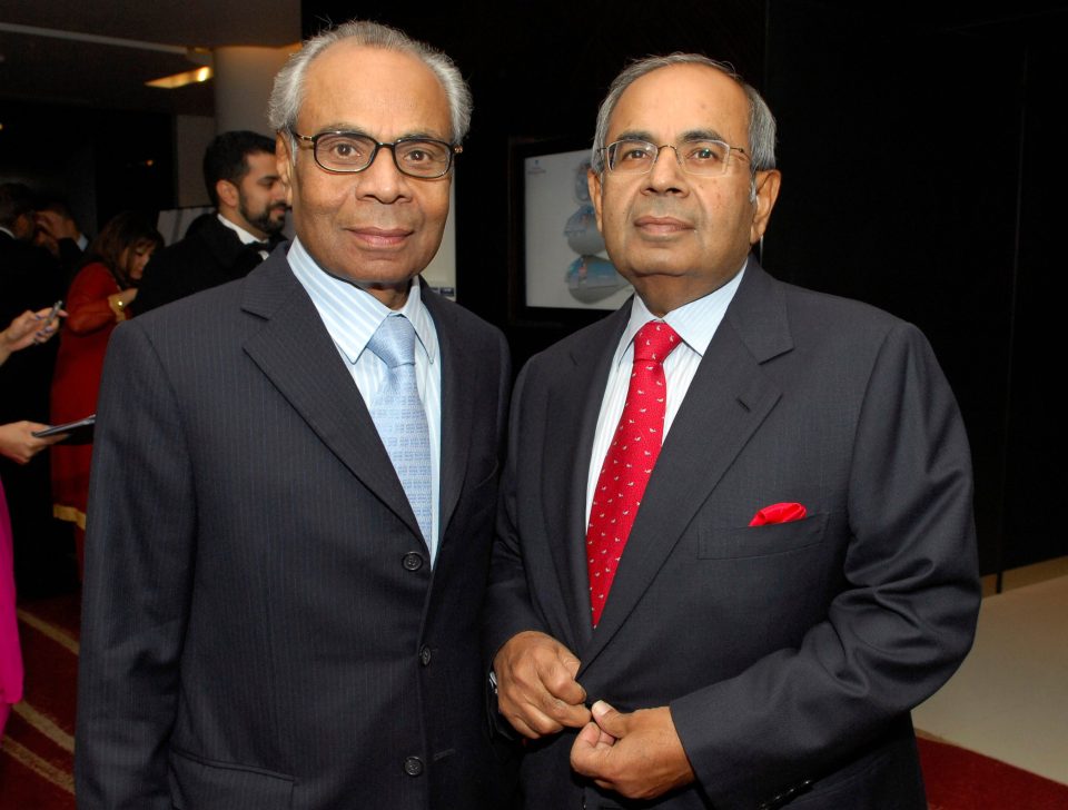  Billionaire brothers Srichand and Gopichand Hinduja are using taxpayers' money to furlough staff