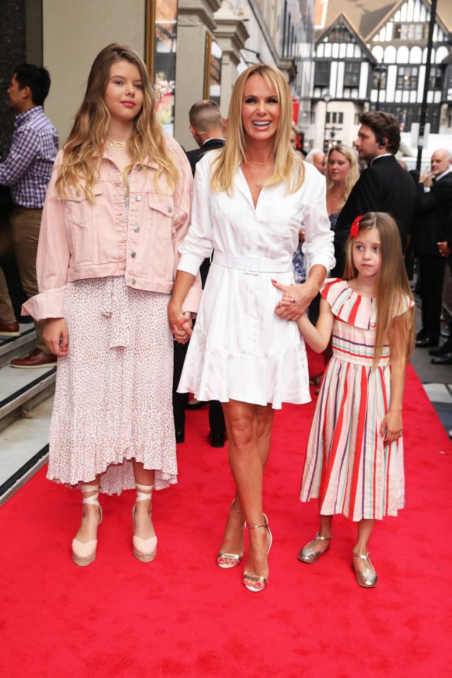  Amanda Holden's daughter Hollie claimed Simon and Lauren had split up