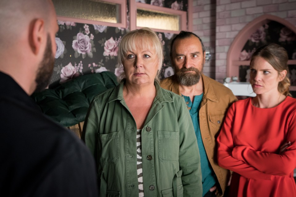  The actress plays Eileen Grimshaw in the ITV soap