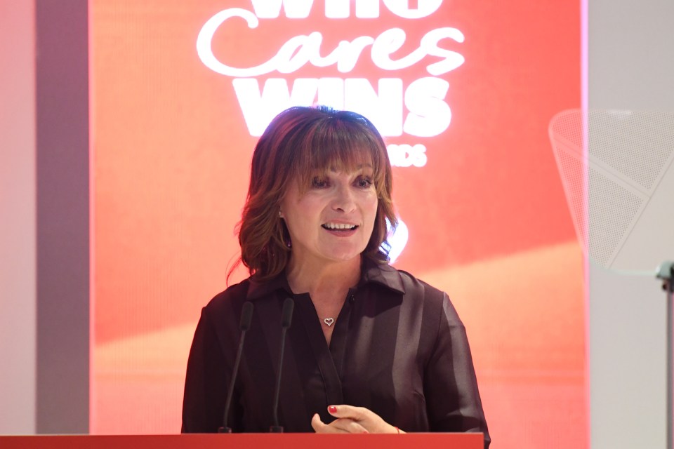 Last year’s event was hosted by Sun columnist Lorraine Kelly