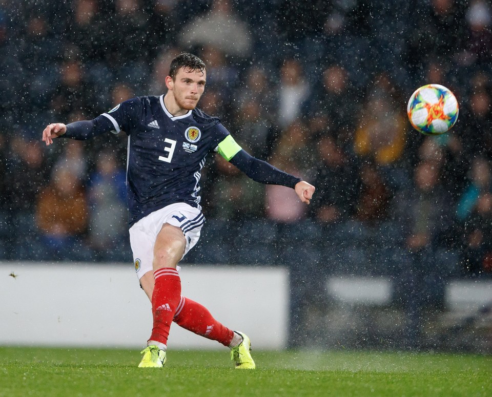  Scotland skipper Robertson has stated he would be open to joining Celtic later in his career