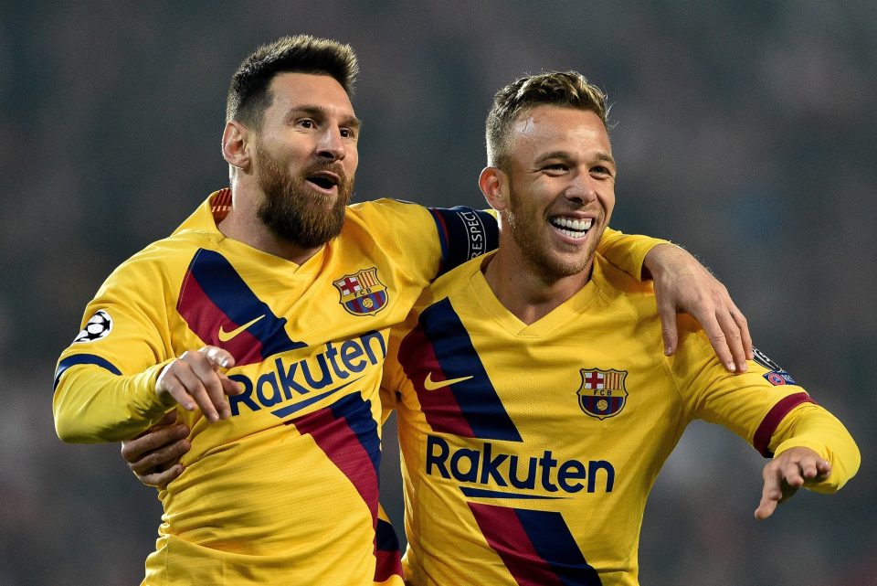  Arthur has elected to stay with Messi and Co at Camp Nou