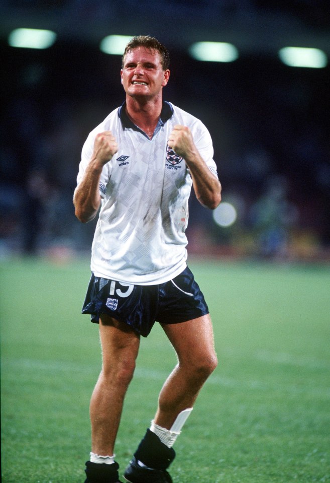  Paul Gascoinge has opened up on the best moment of his life -at Italia 90