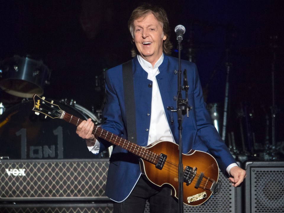  Sir Paul McCartney is currently above Rihanna and is valued at £800m