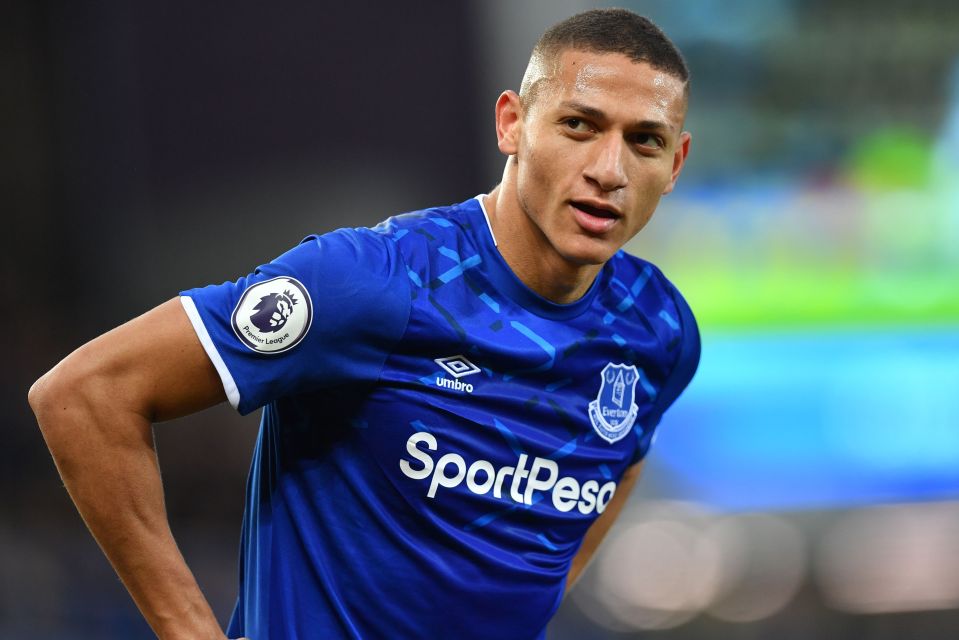  Manchester United failed with a bid to sign Toffees star Richarlison in January