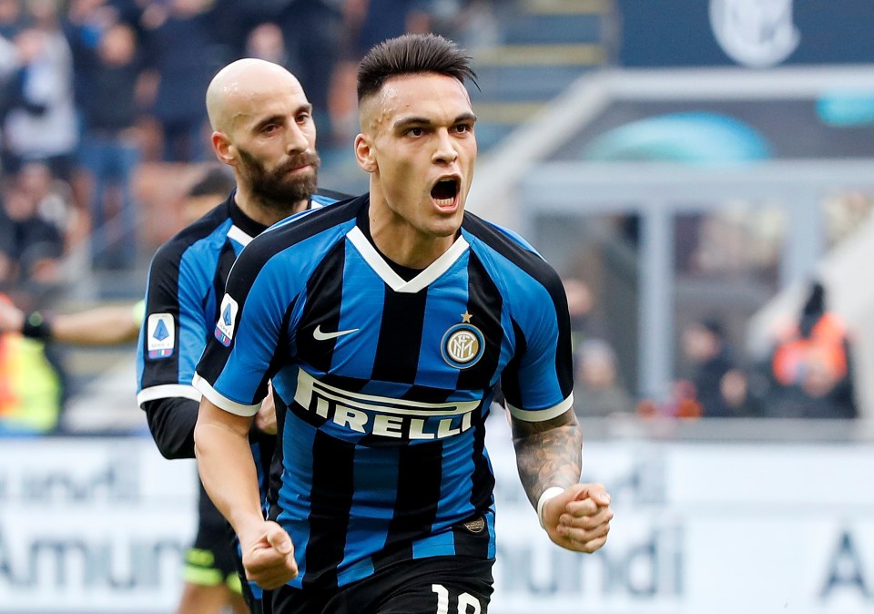  Barcelona are believed to be 'very close' to agreeing a deal for Lautaro Martinez