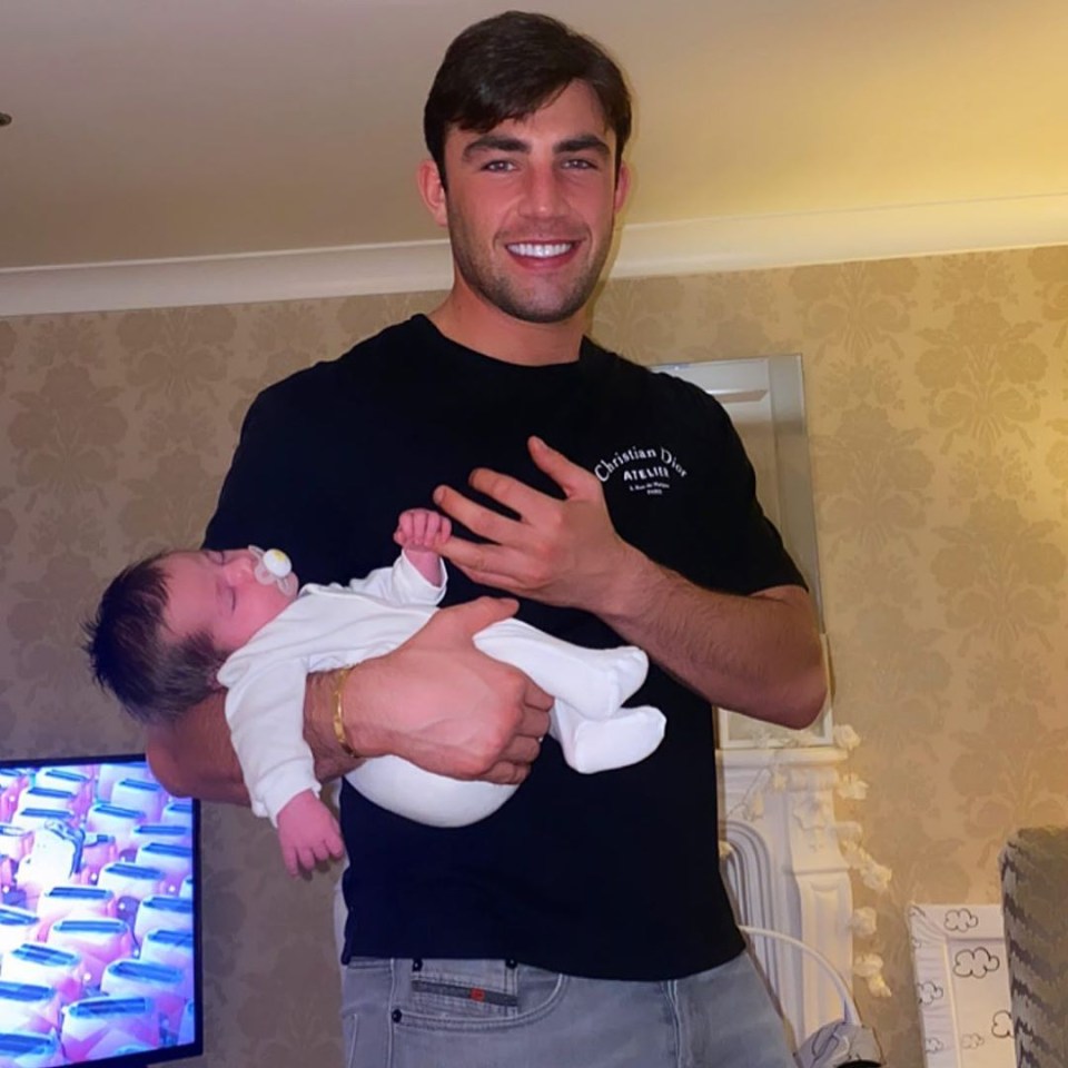  Jack welcomed baby Blossom early this year