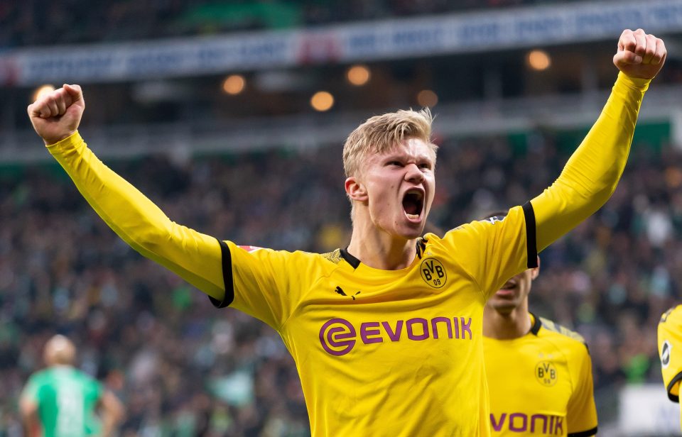  Borussia Dortmund star Erling Haaland is a target for Europe's top clubs