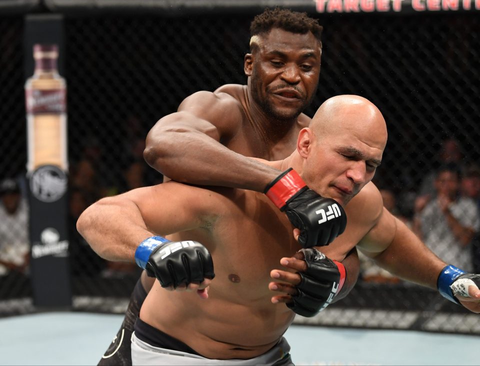 French-Cameroonian Francis Ngannou is ranked No2 in the UFC heavyweight division