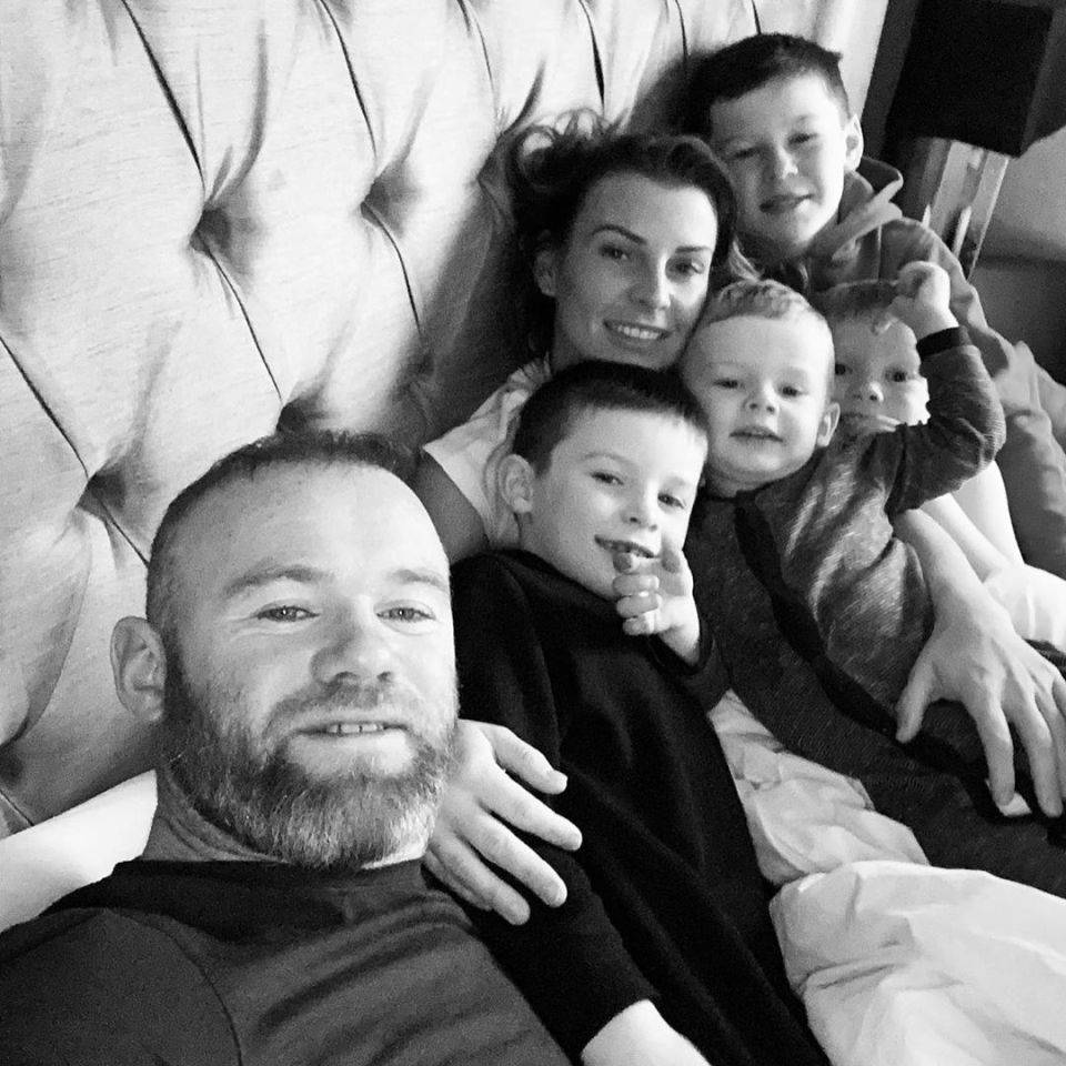  Coleen and her husband Wayne are isolating with their four sons