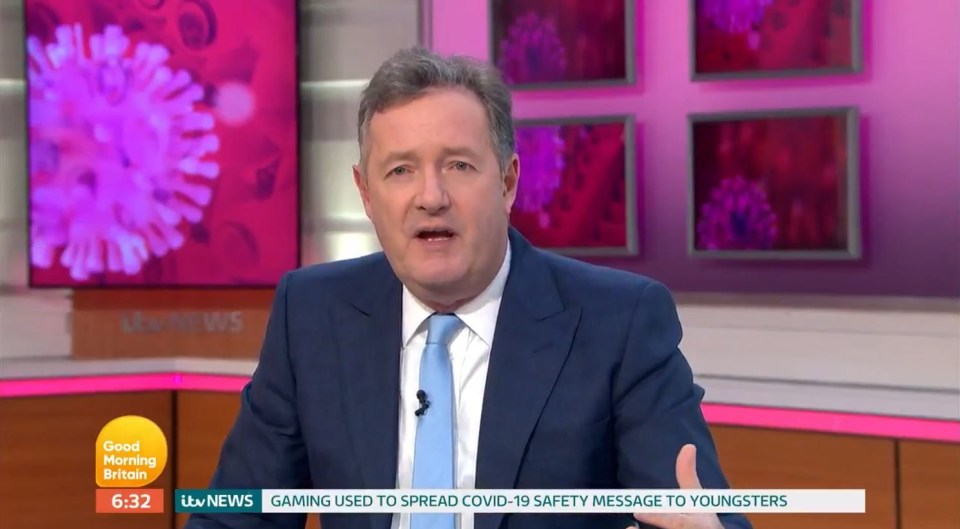 Piers Morgan defends getting coronavirus test ahead of NHS workers and points out he’s a essential worker