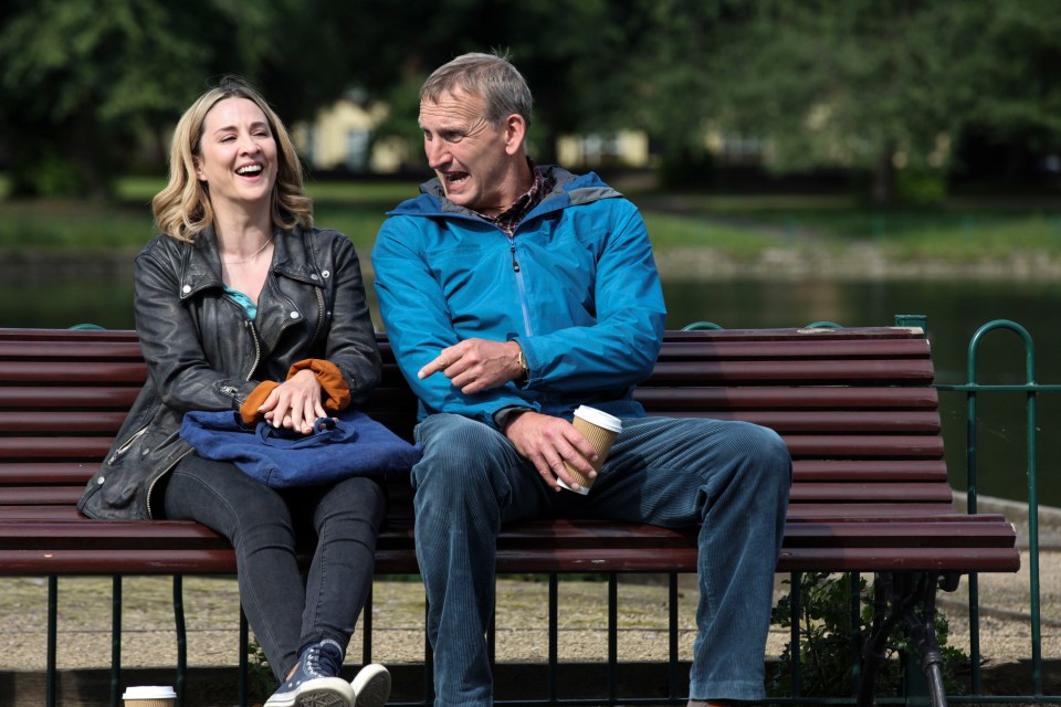 The show stars Christopher Eccleston and Morven Christie