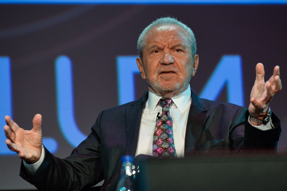 Lord Sugar and Piers have taken different views on the government’s handling of the Covid-19 crisis