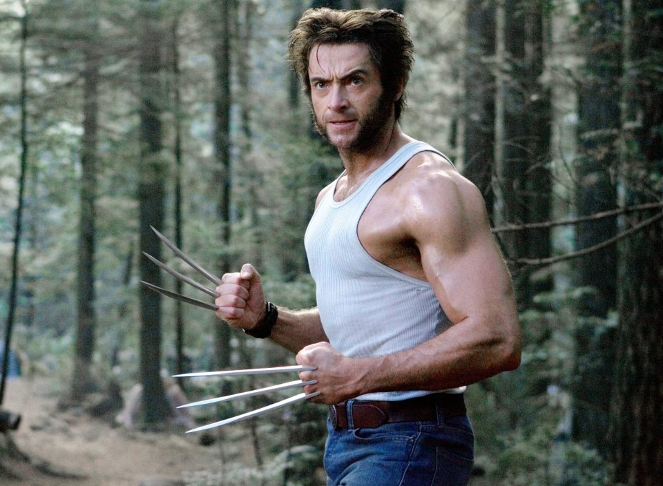  Hugh Jackman plays Wolverine in the Marvel Franchise