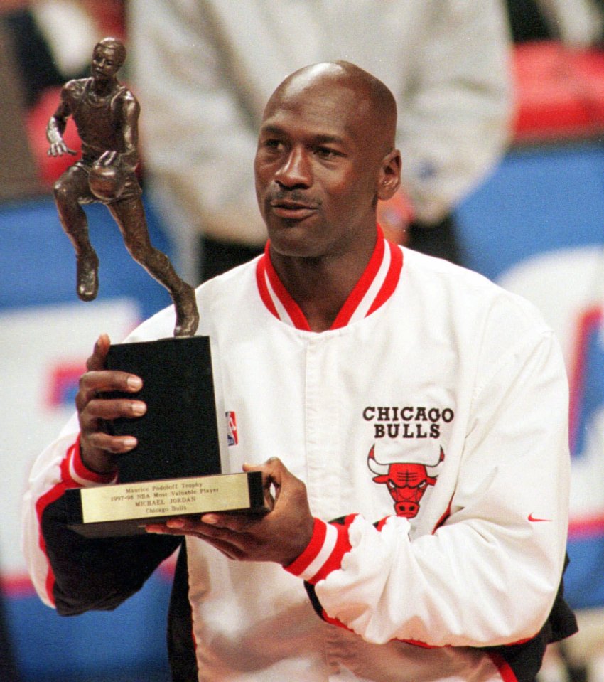 Less than five per cent of Michael Jordan's fortune was earned on the basketball court