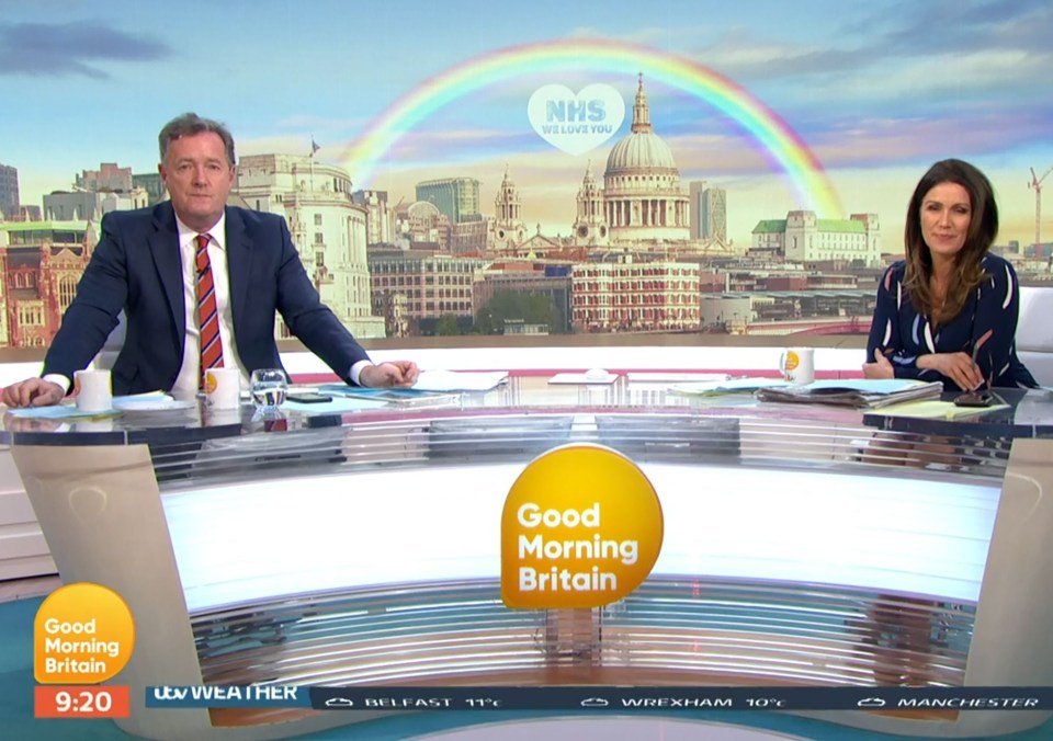 Piers explained he would skip tomorrow morning’s show, which he was due to host with Susanna Reid