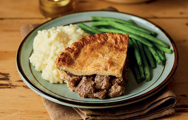  This warming pub-style meal is pie perfection, for a richer taste add a dollop of brown sauce when you stir in the tomato purée