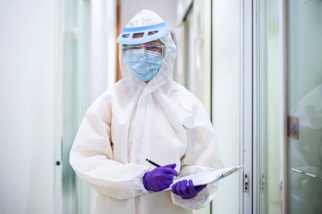  PPE is being sold on the dark web as part of a £450k black market (stock image)