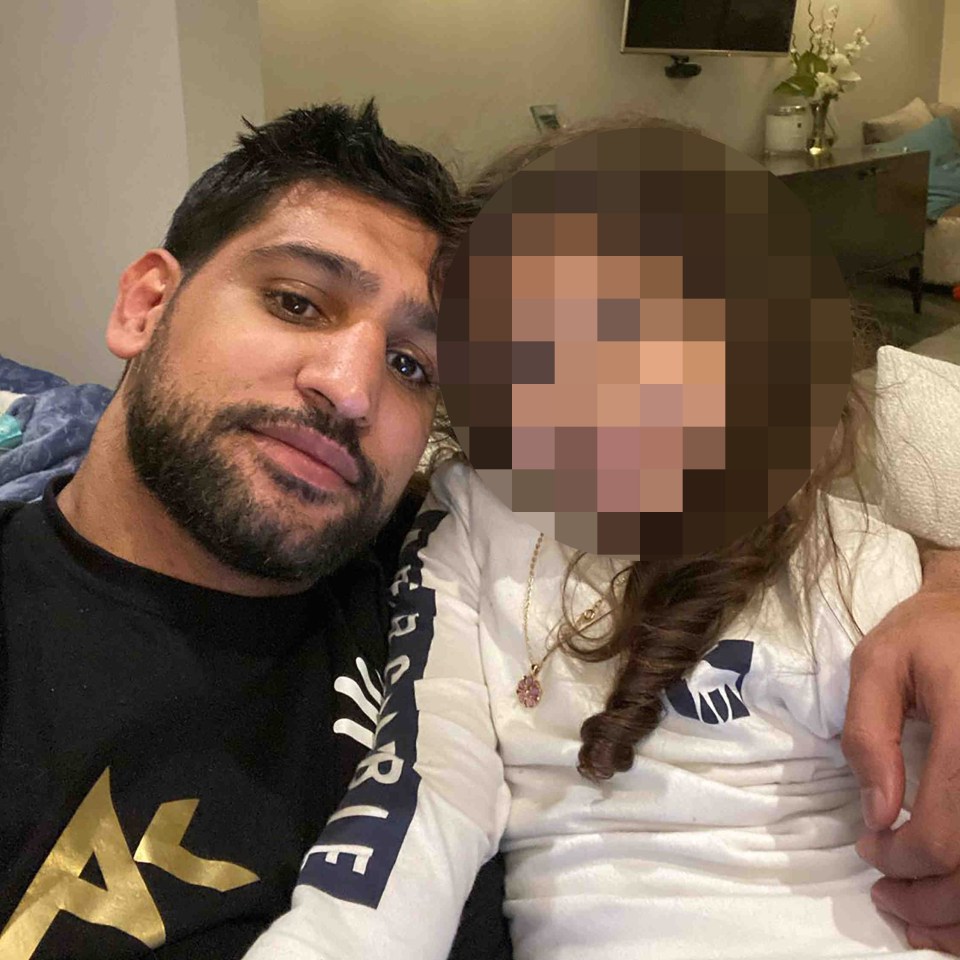 Amir Khan and wife Faryal filmed their’s daughter reaction to being told Bradley Cooper is her biological dad