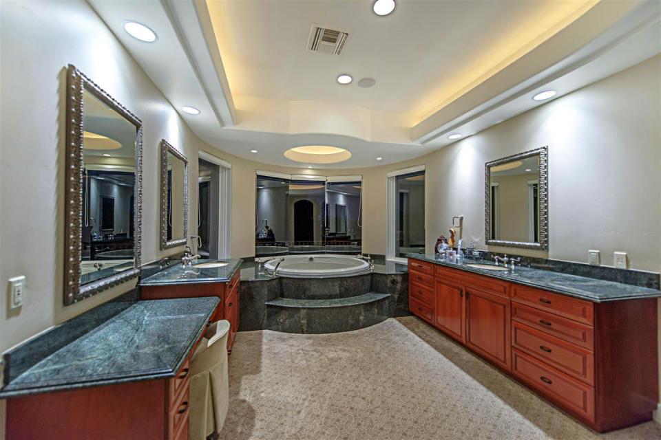  The property features six bathrooms