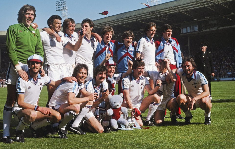  West Ham defeated Arsenal 41 years ago today to win the FA Cup