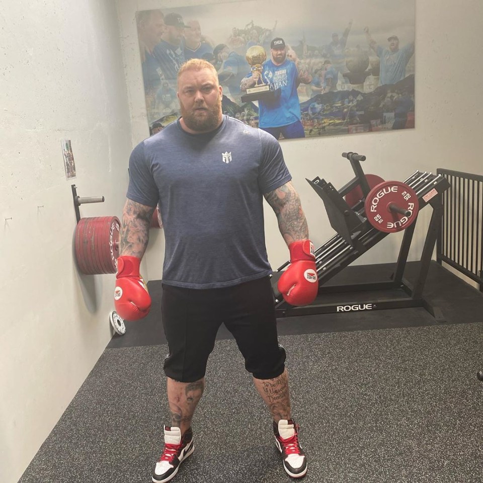  The Mountain and The Beast are already training for the super-heavyweight clash