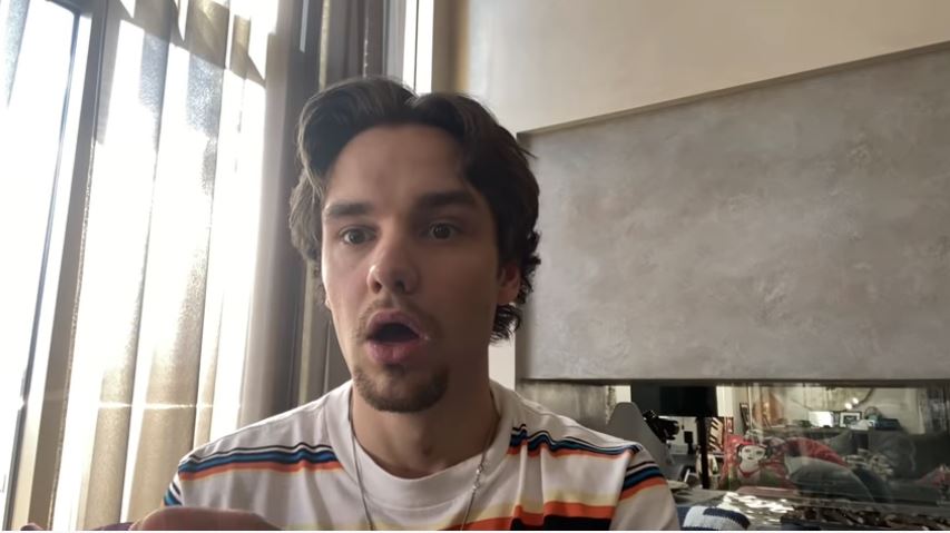  The ex-One Direction singer told fans via his YouTube Channel how he was woken by a loud bang in the middle of the night