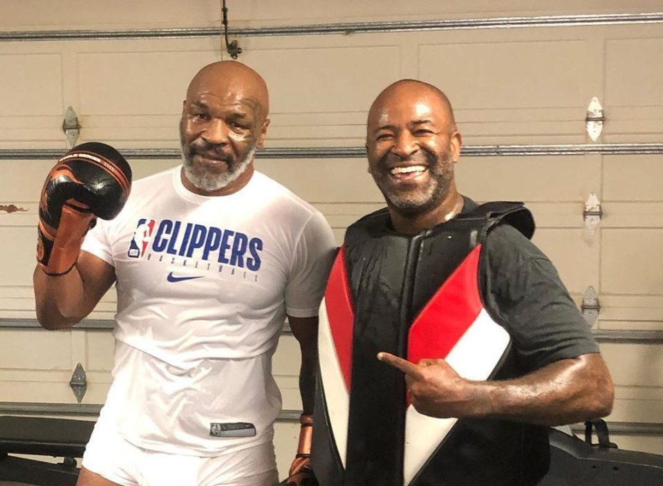  Rafael Cordeiro has been putting the heavyweight king  Mike Tyson through his paces