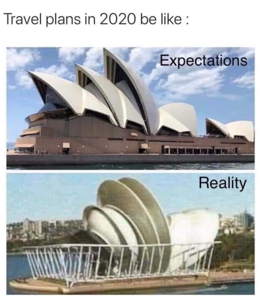 The closest we'll get to the Sydney Opera House this year is our washing up racks